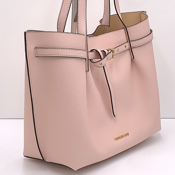 MICHAEL KORS
Emilia Large Pebbled Leather Tote Bag Powder Blush color - Picture 5 of 14